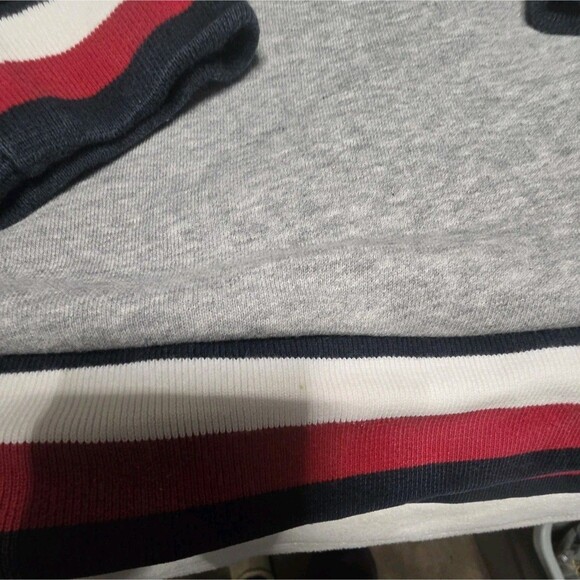 Tommy Hilfiger Denim 1985 Crewneck Sweatshirt Gray Size S/M Logo Pullover USA - Picture 5 of 15